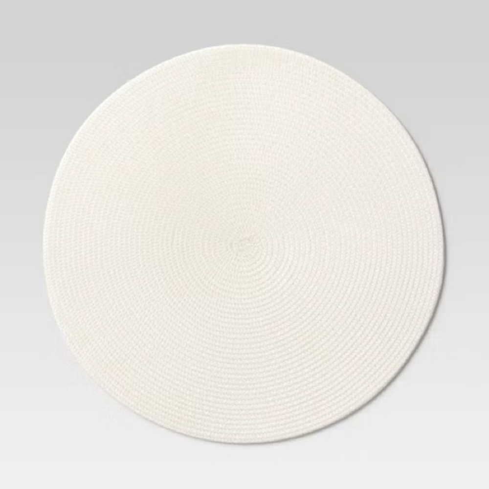 Beige Round Placemats set of 4